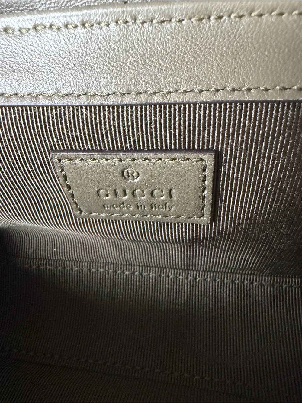 Gucci GG Marmont Green Boucle Mini NWT w/ Box
